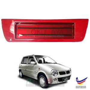 Perodua Kancil New Round Head Lamp 2002-2009 Custom Fit Rear Bonnet Safety Reflective Red Reflector Number Plate Holder Frame